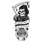 STICKER LETHAL THREAT MINI CHEATING DEATH (60x80mm) 7577850017690