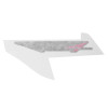 DECAL "RS4" ON RIGHT REAR FAIRING "PIAGGIO GENUINE PART" 50-125 RS 2011>2016 -B045801-