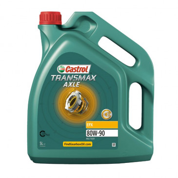 OIL FOR TRANSMISSION CASTROL 80W90 TRANSMAX AXLE EPX (5 Lt).