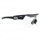 ADULT CYCLING GLASSES - GES ALPHA PHOTOCHROMIC - BLACK FRAME (WITH PHOTOCHROMIC LENSES) - INDICE 0 > 3 8435274998350