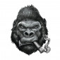 STICKER LETHAL THREAT MINI NASTY GORILLA CIGAR (60x80mm) 7577850010730