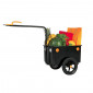 REMORQUE VELO UTILITAIRE MAXITRAILER 60L (DIMENSIONS INTERIEURES L 60cm x l 40cm x H 21cm) AVEC ROUES FIXATION TIGE DE SELLE 3700948234259