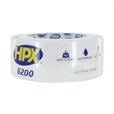 RUBAN ADHESIF HPX TOILE 6200 BLANC 48mm x 25M 5425014220018