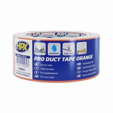 ADHESIVE TAPE HPX - DUCT TAPE ORANGE 48mm x 25M