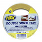 ADHESIVE TAPE HPX - DOUBLE SIDED - WHITE- 50mm x 25M