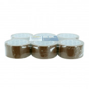 ADHESIVE TAPE HPX - For PACKAGING - BROWN - 50mm x 66M (6 ROLLS PACK).