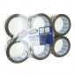 ADHESIVE TAPE HPX - For PACKAGING - BROWN - 50mm x 66M (6 ROLLS PACK). 5407004561677