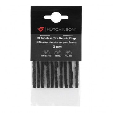 MECHE PNEU TUBELESS VTT HUTCHINSON 3mm (x10) 3248382085544