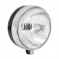 PHARE/PROJECTEUR CYCLO ADAPTABLE PEUGEOT 103 SP/MBK 51 ROND DIAM 148 mm NOIR (AMPOULE P26s) -SELECTION P2R- 3701213425686