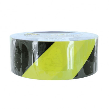 RUBAN ADHESIF DE SECURITE HPX RESISTANT A TOUTE EPREUVE JAUNE/NOIR 48 mm x 33 M