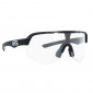 ADULT CYCLING GLASSES - GES ALPHA PHOTOCHROMIC - BLACK FRAME (WITH PHOTOCHROMIC LENSES) - INDICE 0 > 3 8435274998350