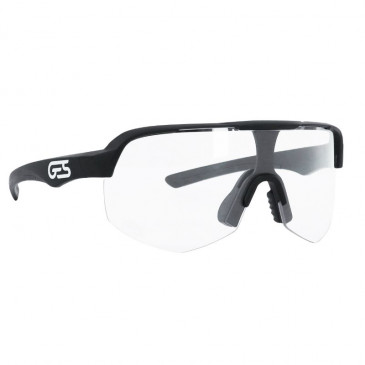 ADULT CYCLING GLASSES - GES ALPHA PHOTOCHROMIC - BLACK FRAME (WITH PHOTOCHROMIC LENSES) - INDICE 0 > 3 8435274998350