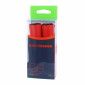 POIGNEE CITY/VTT BIKE RIBBON SILICONE SOFT ROUGE 22mm L 130mm (PAIRE) 8027312008731