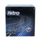 BATTERIE 12V 5 Ah NB5L-B NITRO CONVENTIONNELLE AVEC ENTRETIEN (Lg120xL60xH130mm) (EQUIVALENT YB5L-B) 5414837145103