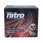 BATTERY 12V 8 Ah NB7C-A WA NITRO - WITH MAINTENANCE SUPPLIED WITH ACID PACK (Lg130xWd90xH116) (EQUALS YB7C-A)