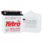 BATTERY 12V 11 Ah NB10L-A2 WA NITRO - WITH MAINTENANCE SUPPLIED WITH ACID PACK (Lg135x90x145) (EQUALS YB10L-A2) 5414837145226