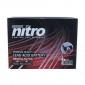 BATTERY 12V 16Ah NB16AL-A2 NITRO - LOW MAINTENANCE -WITH ACID PACK (Lg207x71,5x164) (EQUALS YB16AL-A2) 5414837145370