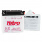 BATTERY 12V 8 Ah NB7L-B WA NITRO - WITH MAINTENANCE SUPPLIED WITH ACID PACK (Lg136xWd76xH131) (EQUALS YB7L-B)