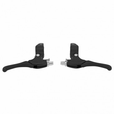 LEVIER DE FREIN VTT ENFANT CANTILEVER NEWTON RESINE NOIR (PAIRE SUR CARTE) 3700948219973