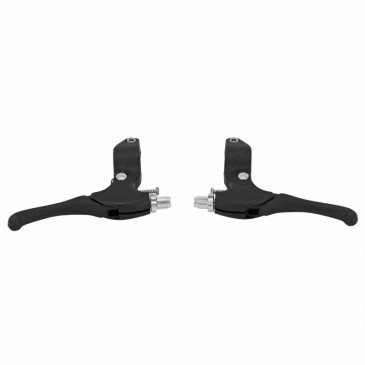 LEVIER DE FREIN VTT ENFANT CANTILEVER NEWTON RESINE NOIR (PAIRE SUR CARTE)