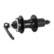 WHEEL HUB - FOR MTB - REAR - DISC 6 spokes - BLACK - 32 spokes. COMPATIBLE SHIMANO 11/10/9 Speed. 3700948231289