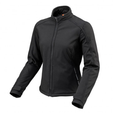 BLOUSON MOTO PRINTEMPS/ETE FEMME TUCANO OVETTA CE NOIR RESPIRANT, DEPERLANT, COUPE-VENT T38 (M) CERTIFIE CE-CLASSE A (SELON LA DIRECTIVE EN17092-2020)