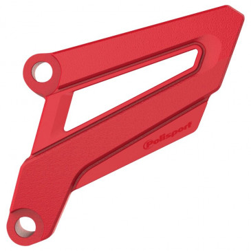 FRONT SPROCKET PROTECTOR FOR HONDA 250 CRF-R 2010>2017 , 450 CRF-R 2009>2016 RED -POLISPORT- 5604415116926