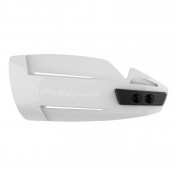 HANDGUARDS POLISPORT HAMMER WHITE (Universal mounting/ with mouting kit ). 5604415098659