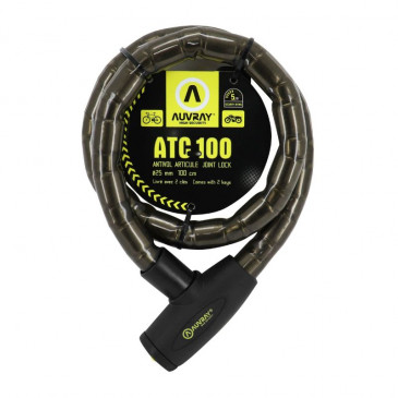 ANTITHEFT- ARMOURED CABLE AUVRAY 1.00M Ø 25 mm