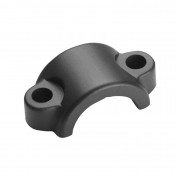 HANDLE CLAMP (HALF CLAP) FOR SCOOT or 50cc MOTORBIKE - BLACK ALUMINIUM-DOMINO ORIGINAL- 8033900019485
