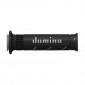 GRIP - DOMINO ORIGINAL- ON ROAD A250 BLACK/GREY OPEN END (PAIR) 120-125 mm.