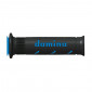 GRIP - DOMINO ORIGINAL- ON ROAD A250 BLACK/BLUE OPEN END (PAIR).