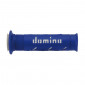 GRIP - DOMINO ORIGINAL- ON ROAD A250 BLUE/WHITE OPEN END (PAIR) 120-125 mm.