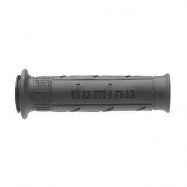 REVETEMENT POIGNEE DOMINO MOTO ON ROAD A250 ANTHRACITE/NOIR OPEN END 120-125mm (PAIRE) 8033900006577