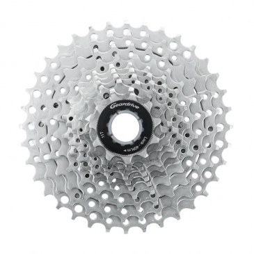 CASSETTE 10V. P2R 11-36 POUR SHIMANO/SRAM VTT ARGENT (11-13-15-17-19-21-24-28-32-36)