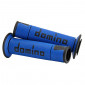 GRIP - DOMINO ORIGINAL- ON ROAD A450 BLUE/BLACK OPEN END (PAIR).
