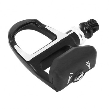 CLIP IN PEDAL FOR ROAD BIKE - FPD -ALUMINIUM- ON BEARINGS -BLACK- - WITH KEO TYPE CLEATS (PAIR) (WEIGHT 320GR.)