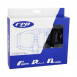 PEDALE ROUTE AUTOMATIQUE FPD ALU SUR ROULEMENT NOIR AVEC CALES TYPE KEO (PAIRE) (OFFRE SPECIALE) 3700948084090
