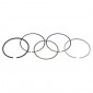 PISTON RING FOR MAXISCOOTER YAMAHA 125 XMAX, XCITY, YZF R, MT / MBK 125 SKYCRUISER, CITYLINER (ALUMINIUM-PAIR). -TOP PERFORMANCE AS ORIGINAL-