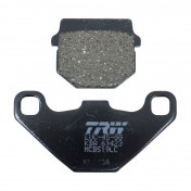 BRAKE PADS - TRW FOR PEUGEOT 50 KISBEE 4 Stroke Front , TREKKER Front , SPEEDFIGHT Front , SQUAB Front , BUXY Front , ELYSEO Front (HENGTONG) / DERBI 50 SENDA DRD 2011> Rear , DRD X-TREME 2011> Rear (MCB519 LC)