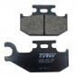 BRAKE PADS - TRW FOR SUZUKI 125 BURGMAN 2007> Rear , 125 SIXTEEN 2008>2011 Rear (MCB724 LC) 3322938403973