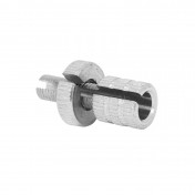 CABLE ADJUSTMENT SCREW -FOR MOPED Ø M8 with aluminium barrel (SOLD PER UNIT). -DOMINO 8033900008069