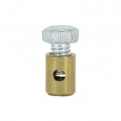 CABLE FASTENER FOR THROTTLE - Ø 5,5 mm - LONG 10mm -DOMINO- (SOLD PER UNIT). 8033900005907