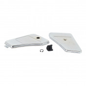 PORTE DE BOITE A OUTILS CYCLO ADAPTABLE PEUGEOT 103 SP , MVL ACIER ZINGUE (PAIRE) -SELECTION P2R- 3701213425556