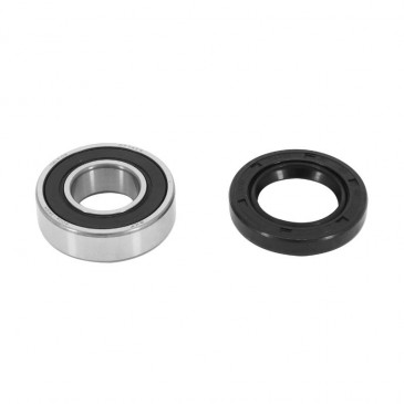 WHEEL BEARING + SEAL - SKF for PEUGEOT 50 TKR , LUDIX , SPEEDFIGHT AR (KIT 6004-2RS).