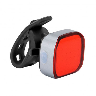 TAILLIGHT ON BATTERY - RECHARGEABLE USB- ON SEATPOST/HANDLEBAR - NEWTON 36B LEDS BLACK