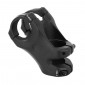 STEM FOR MTB - ERGOTEC HIGH BASS Angled 40°- BLACK AMUMINIUM Ø 31.8 Lg 55mm- For fork Ø 1"1/8 (APPROVED LEVEL 6)