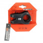 POTENCE VTT / ROUTE ERGOTEC BASS 40° ALU NOIR 31.8 L 45mm POUR FOURCHE 1"1/8 (HOMOLOGUE NIVEAU 6) 4016538110681
