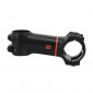 STEM FOR MTB - ERGOTEC RAY-BLACK ALUMINIUM Ø 35mm-Lg 90 mm- For fork Ø 1"1/8 (APPROVED LEVEL 6)