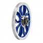 POULIE CYCLO ADAPTABLE PEUGEOT MBK 51 / 103 SP, MVL ALU BLEU AVEC PIGNON 11 DTS -SELECTION P2R- 3701213426102